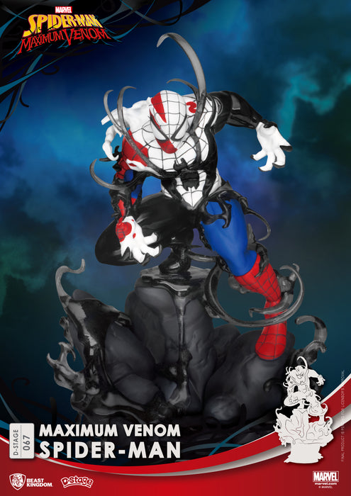 Spider Man - Maximum Venom Spider-Man Beast Kingdom D Stage Statue