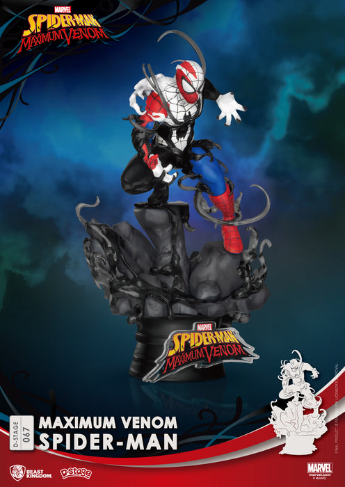 Spider Man - Maximum Venom Spider-Man Beast Kingdom D Stage Statue