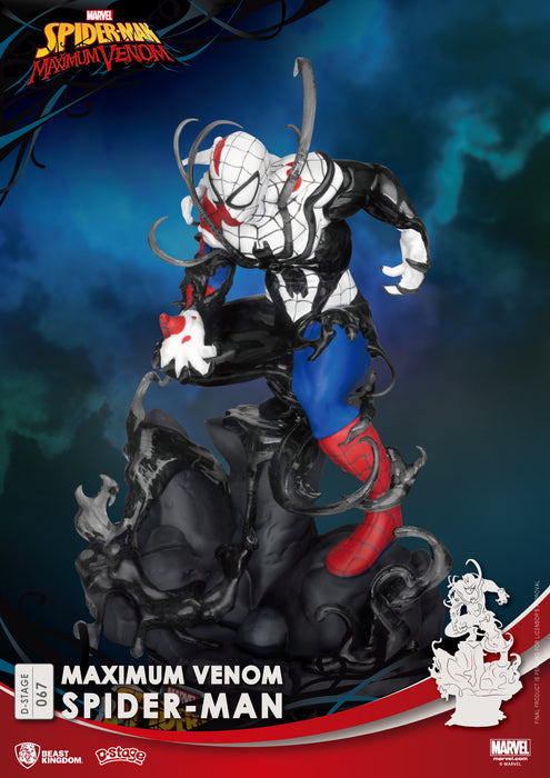 Spider Man - Maximum Venom Spider-Man Beast Kingdom D Stage Statue