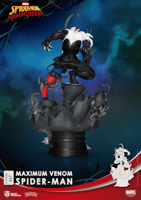 Spider Man - Maximum Venom Spider-Man Beast Kingdom D Stage Statue