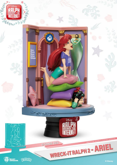 Wreck-It Ralph 2 - D Stage Disney - Ariel Diorama Statue