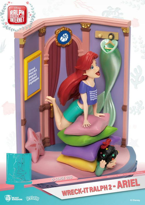 Wreck-It Ralph 2 - D Stage Disney - Ariel Diorama Statue