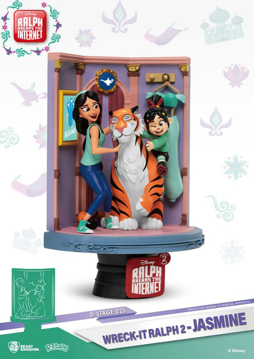 Wreck-It Ralph 2 - D Stage Disney - Jasmine Diorama Statue