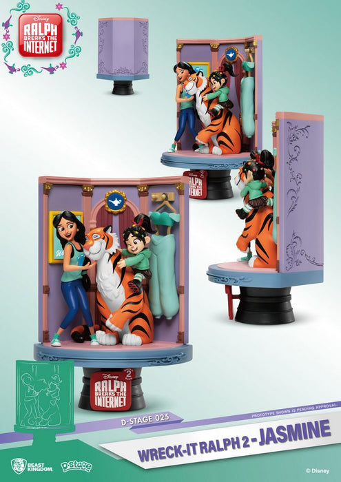 Wreck-It Ralph 2 - D Stage Disney - Jasmine Diorama Statue