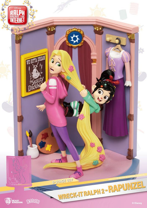 Wreck-It Ralph 2 - D Stage Disney - Rapunzel Diorama Statue