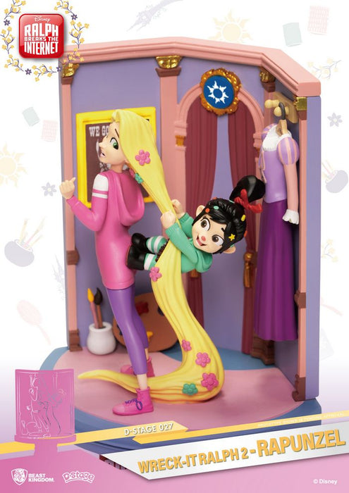 Wreck-It Ralph 2 - D Stage Disney - Rapunzel Diorama Statue